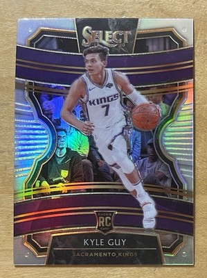 Kyle Guy Rookie 2019-20 Panini Select Silver Prizm #7 Sacramento Kings Mint