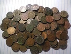 Lot of ( 125 ) Indian Pennys Full Dates Culls 2 1/2 Rolls Mixed Dates