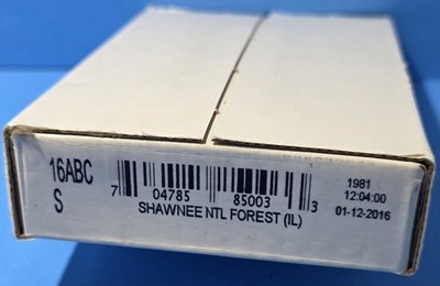 2016 S Shawnee National Forest U.S. Mint Sealed Box 100 Quarters $25 OGP 16ABC