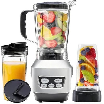 1.5L Electric Countertop Blender Portable Smoothie Milkshake Kitchen Mixer