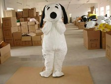 Halloween Husky Dog Mascot Costume Suit Cosplay Dress Gift