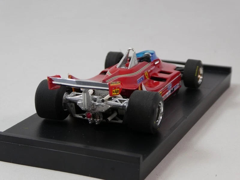 Brumm Ferrari 312 T5 #2 Gilles Villeneuve GP Brasile 1980 1/43 R575UP22 - Immagine 4 di 4