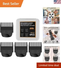 Durable 4 Guard Set for Manscaped Lawn Mower 4.0 – Effortless Precision Trimming