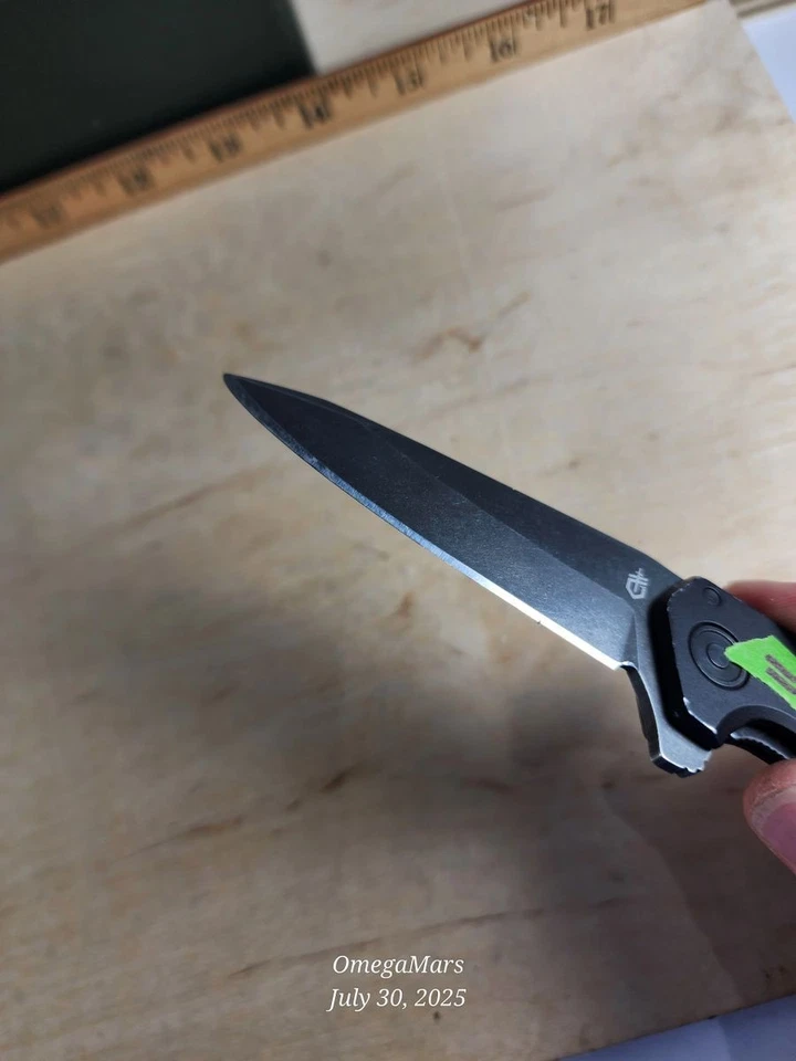 Gerber Fastball #11 Moderate usage, resharpened, flip is great - Image 4 of 4