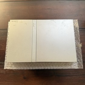 PS2 Sony PlayStation 2 Slim Console (SCPH-79001) Bundle Silver - Tested & Work