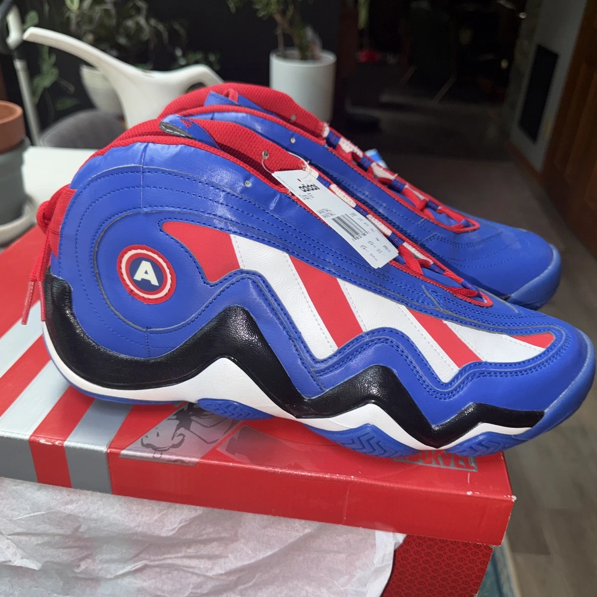 adidas Marvel x Crazy 97 Captain America for Sale | Authenticity