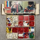 Rare Vintage 1960s Lego Truck Crane Building Toy Set Original Box No. 615