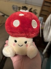 Palm Pals Plushie   Amanita Mushroom   