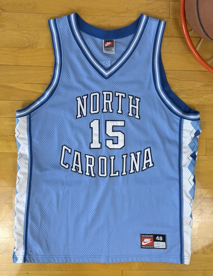 Vince Carter UNC Tar Heels Authentic 1998 College NCAA Jersey North Carolina 48 - Image 2 of 4