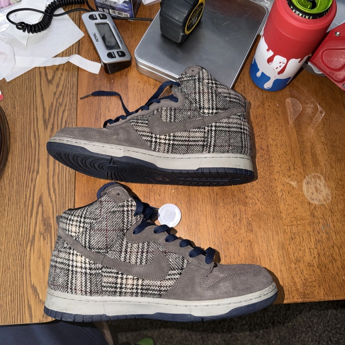 Nike Dunk Premium High Tweed Pack | eBay