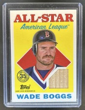 2023 Topps Wade Boggs 1988 35th Anniversary All-Stars Relics Bat #88ASR-WB
