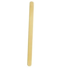Brass Bracelet Blanks for Metal Stamping and Engraving, 16 Ga. 3/8" x 6"