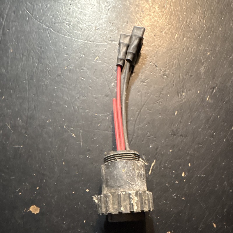 TE Conductive/Amp Circular Plastic Connector Pigtail Harness