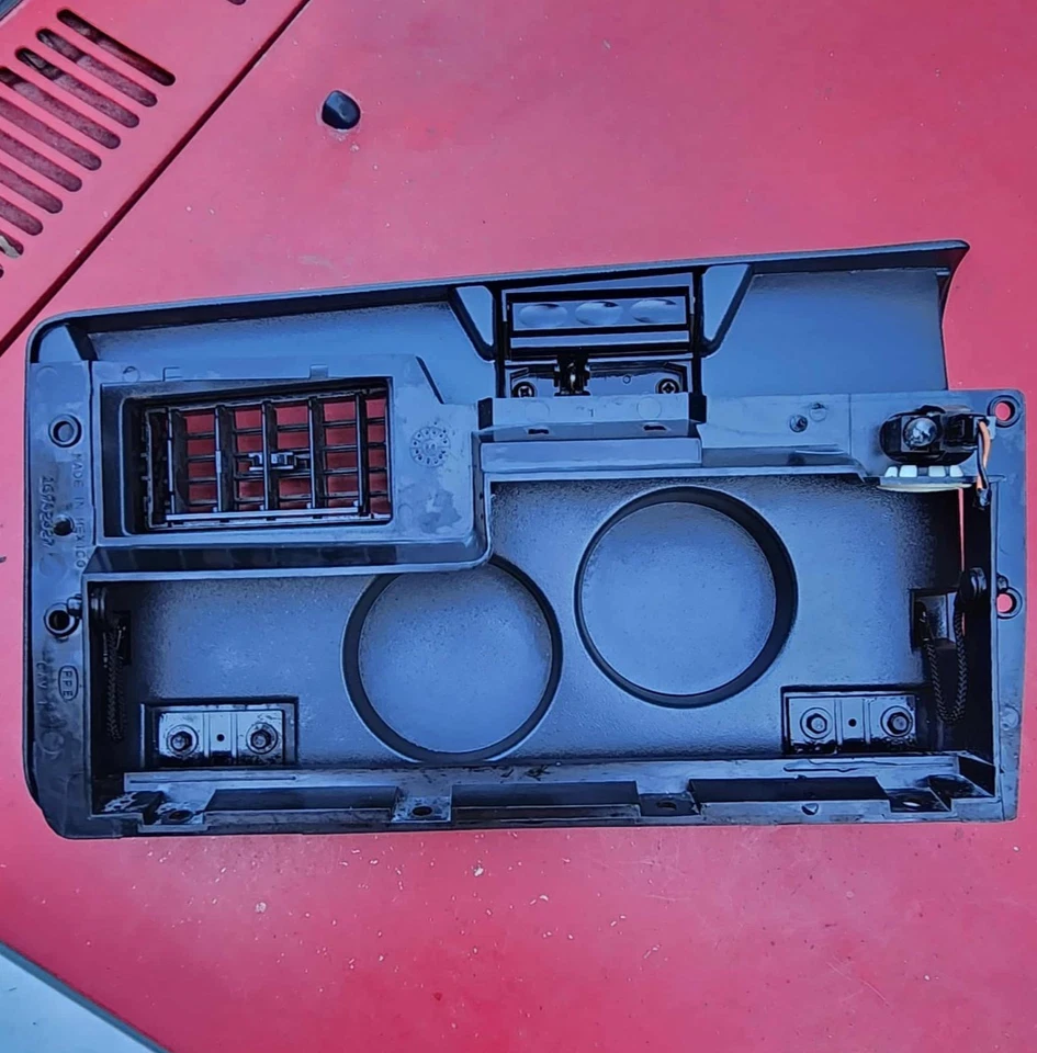 1994-1997 GMC Sonoma Chevy S10 Blazer верхняя панель перчаточный ящик отсек дверь серый - Изображение 4 из 4