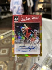 2023-24 Donruss Optic Joakim Noah Auto Rare Gold Prizm SSP 1/10 First On Print!!
