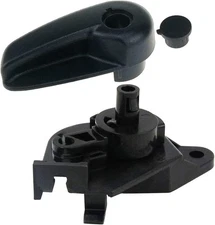 Hood Release Handle Lever Knob Bundle with Handle Mounting Bracket, Fit for