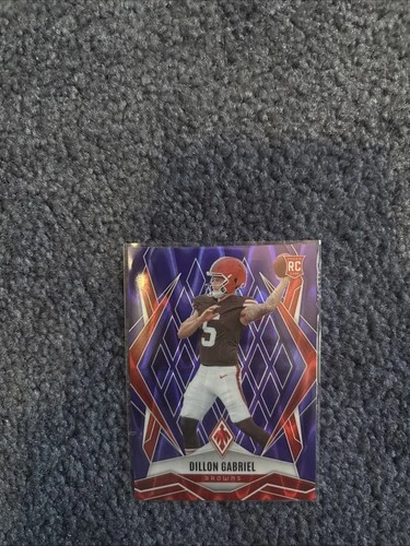 2025 Panini Phoenix Football Purple Seismic Dillon Gabriel #175