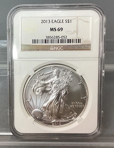 2013 American Silver Eagle - NGC - MS 69