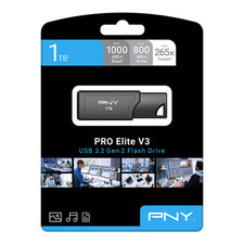 NUEVA✅ Unidad flash PNY 1TB PRO Elite V3⭐USB 3.2 Gen 2🔥¡ULTRA RÁPIDA! ⭐ENVÍO GRATUITO