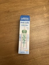 Dr Brown's Anti Colic Baby Bottle to Sippy Cup Transition Kit 8oz BPA Free NEW