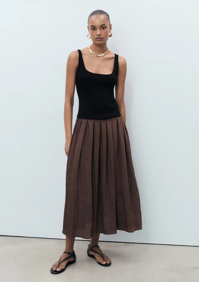 Mango Brown Dresses for Women | eBay