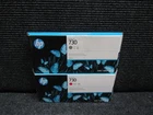 LOT OF 2! GENUINE HP 730 (P2V69A/P2V72A) 300-ML INK CARTRIDGE