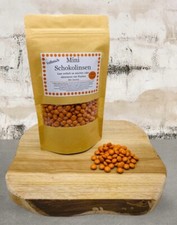 Schokolinsen orange, Schokolinsen Einzelfarben, sortiert 400 Gramm, wie Smarties