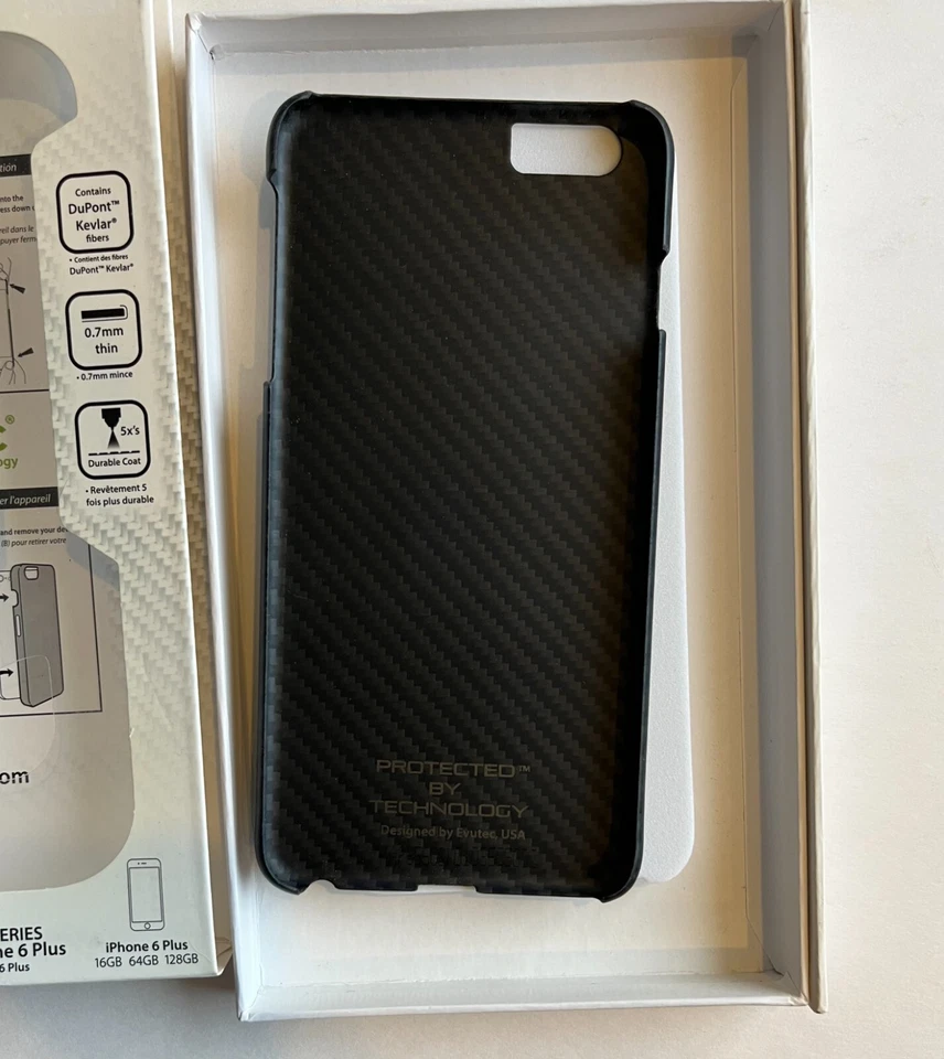 Karbon S Series for Iphone 6 Plus Black Case New Opened Package (Pack has Wear) - Изображение 3 из 4