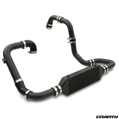 BLACK EDITION FRONTLAGER LADELUFTKÜHLER FMIC KIT FÜR VOLKSWAGEN GOLF MK4 1.9 TDI - Bild 1 von 4