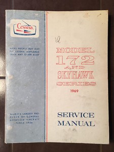 1969 Cessna Model 172K & F172H Skyhawk Service Manual