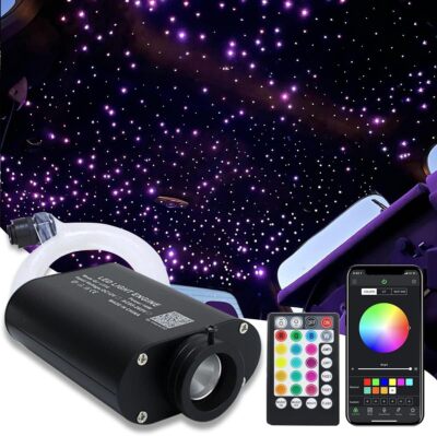 16W Fiber light Home Car Headliner Star Light Kit Roof flashing ceiling light