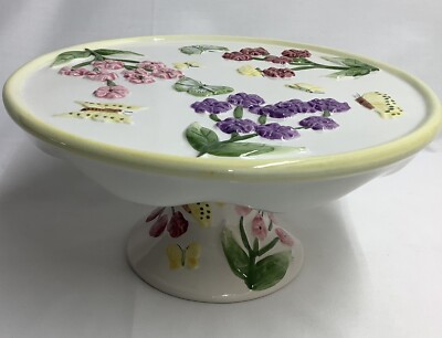Everyday Gibson Pedestal Cake Plate Home Sweet Home VSS230820/BA2