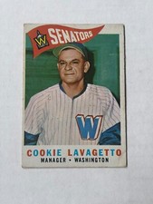 1960 Topps - Cookie Lavagetto #221  VG Condition