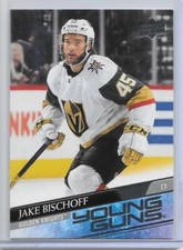 JAKE BISCHOFF 2020-21 UD EXTENDED SERIES YOUNG GUNS SP RC/KHL