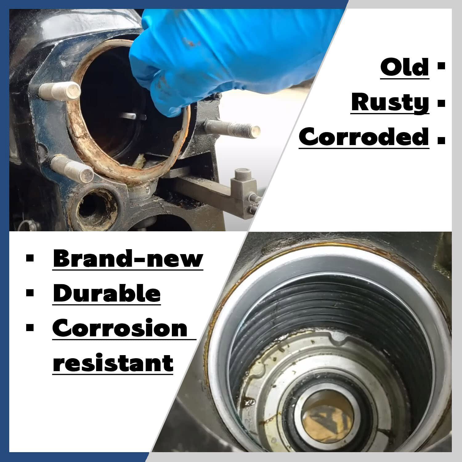 816607 18-1728 Bellows Sleeve Ring Fits Mercrusier Alpha One Gen II/2 1991 & Up