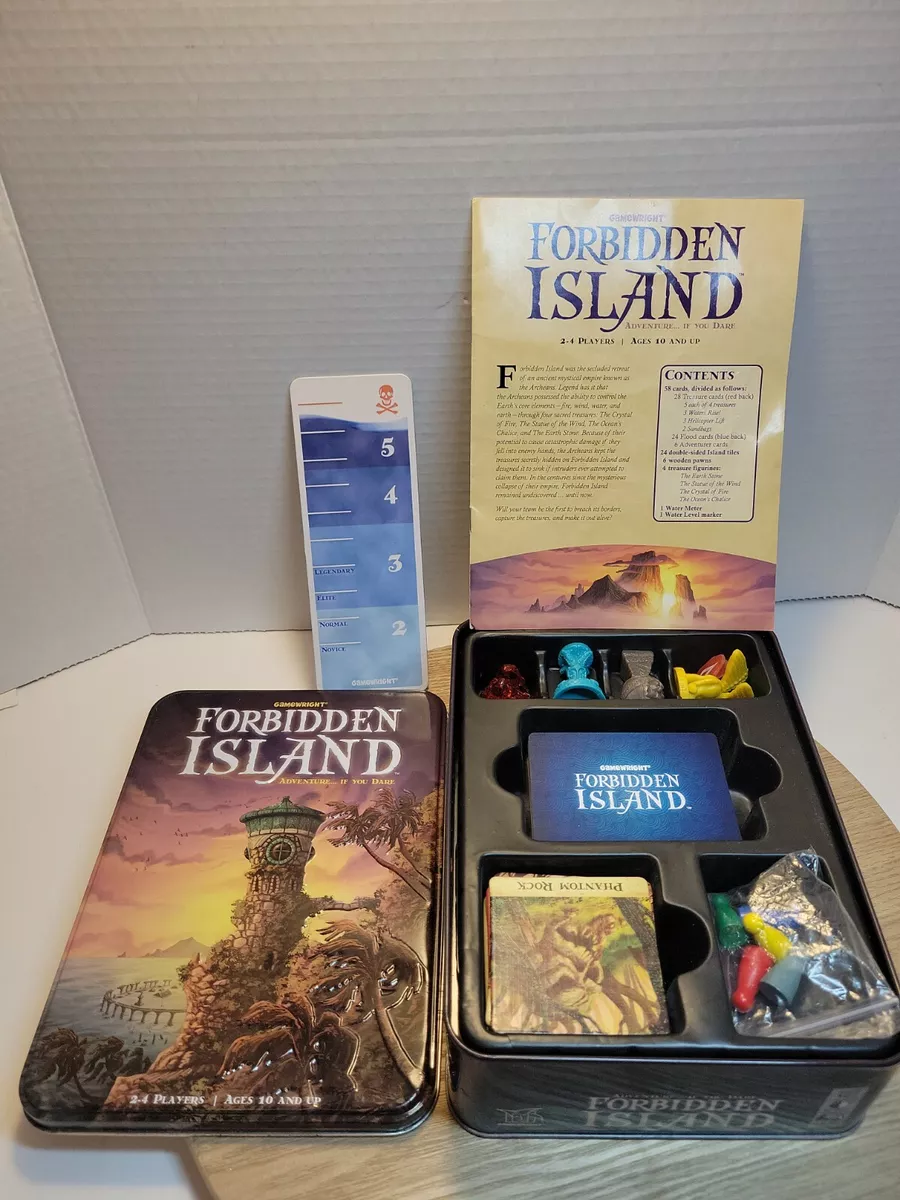 Gamewright forbidden Island Card Game Pre Owned 