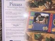 Sealed Creative Memories 7x7 Blue Red Pizzazz Refill Pages 12 pgs/24 Sides