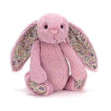 Jelly Cat Tulip Bunny Plush - 30cm Spring Floral Toy - Limited Edition Pink NWT