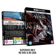 Venom Let there be Carnage Bluray 4k Ultra Slip Cover Only NO DISC