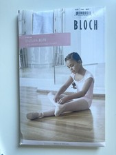Bloch Endura Elite Children's Footed Ballet Tights T1921G SZ CHL Large WHITE