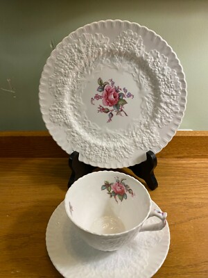 Spode Bridal Rose Spode Rose Vintage Spode Bone China Cup Saucer