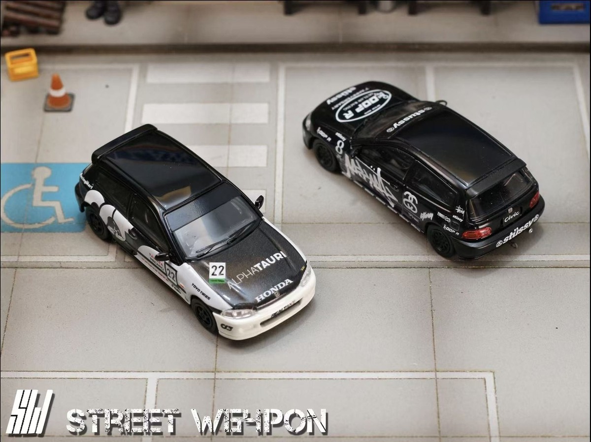 ストリートウェポン EG6 ストリートウェポン SW 1:64 シビック EG6 ダイキャストモデル