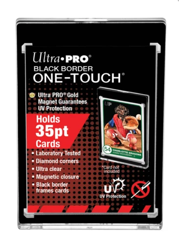 Ultra PRO One-Touch 35pt BLACK BORDER Magnetic Card Display Holder Standard
