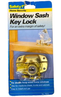 Keyed Sash Lock Double Hung window | eBay