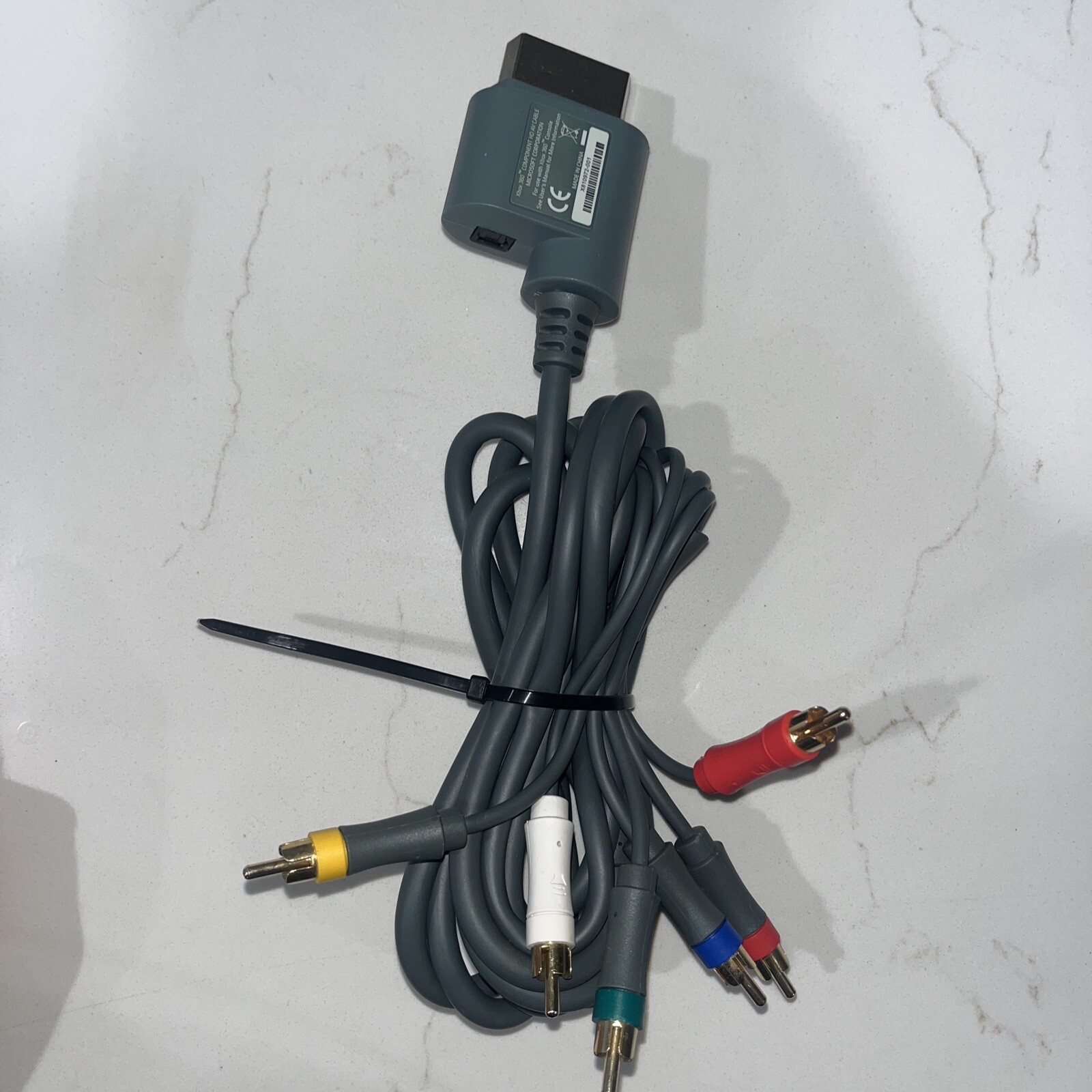 Official Microsoft Xbox 360 Audio Video AV Component HD Cable Cord!