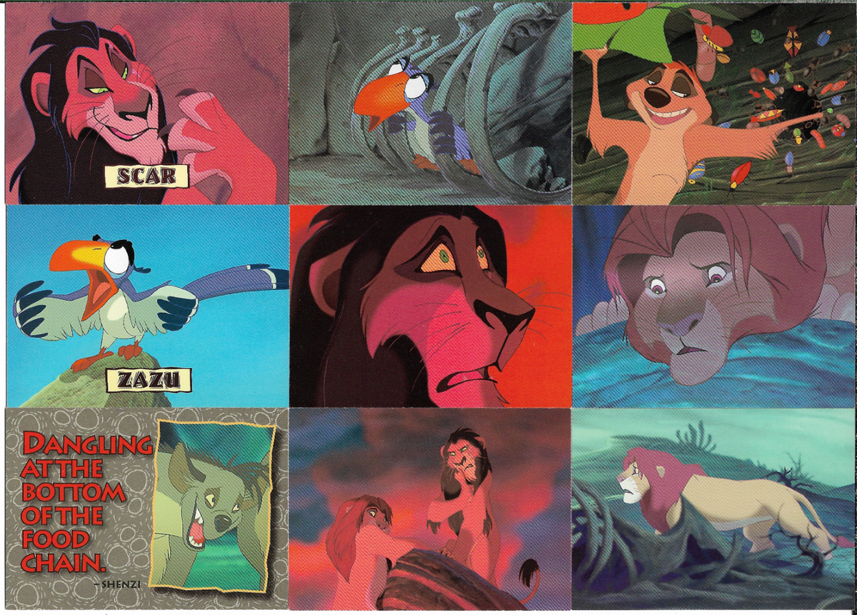 The Lion King 18 Card Lot with Sarabi & Scar NM | eBay