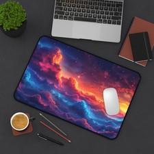 Colorful clouds - Gaming or office XL Mouse Pad, Anti Slip, Free shipping