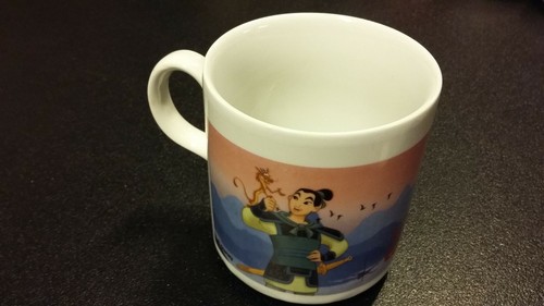 Disney Princess TAZZA MUG Mulan - image 1 - vintage - Imagen 5 de 6