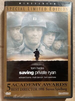 Saving Private Ryan (DVD, 1998) Widescreen Special Limited Edition Very Good!