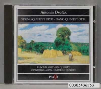 CD. Piano Quintet in A No 2 Op 81. String Quintet in E-flat Major